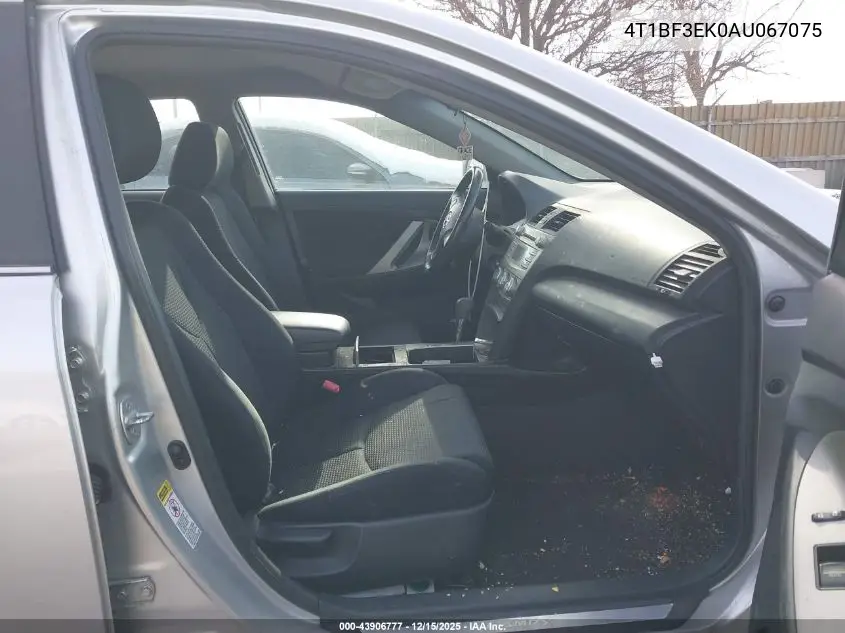 4T1BF3EK0AU067075 2010 Toyota Camry Se