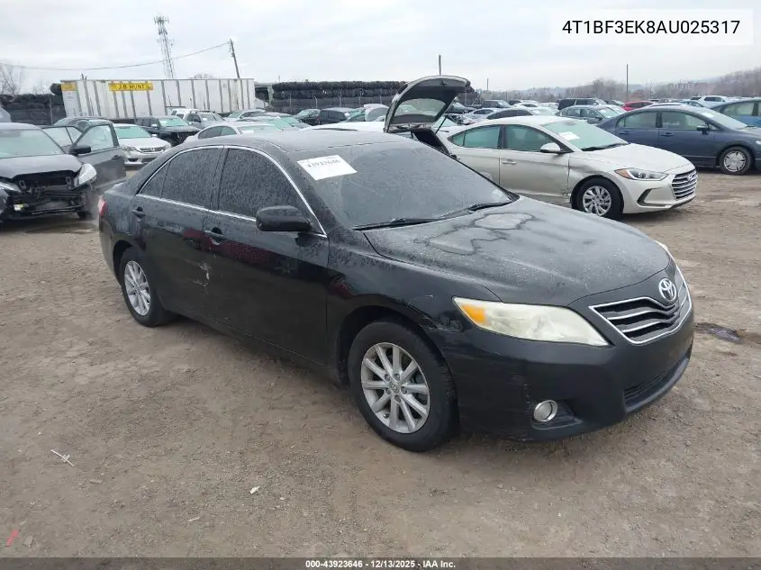 4T1BF3EK8AU025317 2010 Toyota Camry Xle