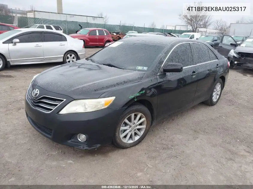4T1BF3EK8AU025317 2010 Toyota Camry Xle