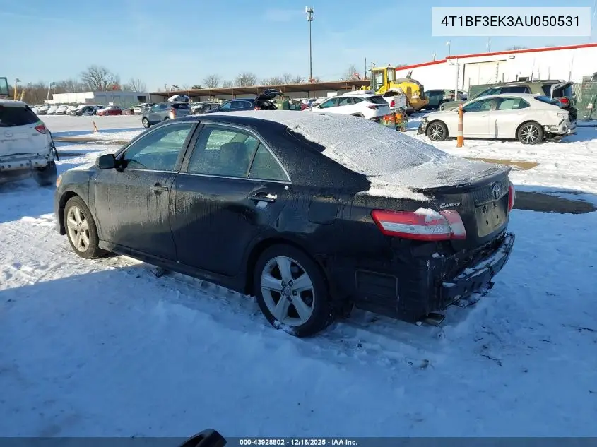 4T1BF3EK3AU050531 2010 Toyota Camry Se