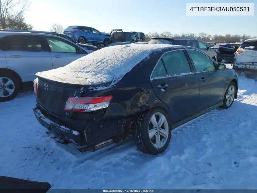 4T1BF3EK3AU050531 2010 Toyota Camry Se