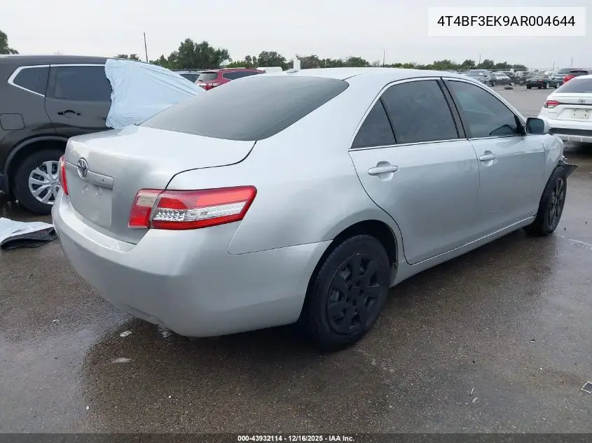 4T4BF3EK9AR004644 2010 Toyota Camry Le