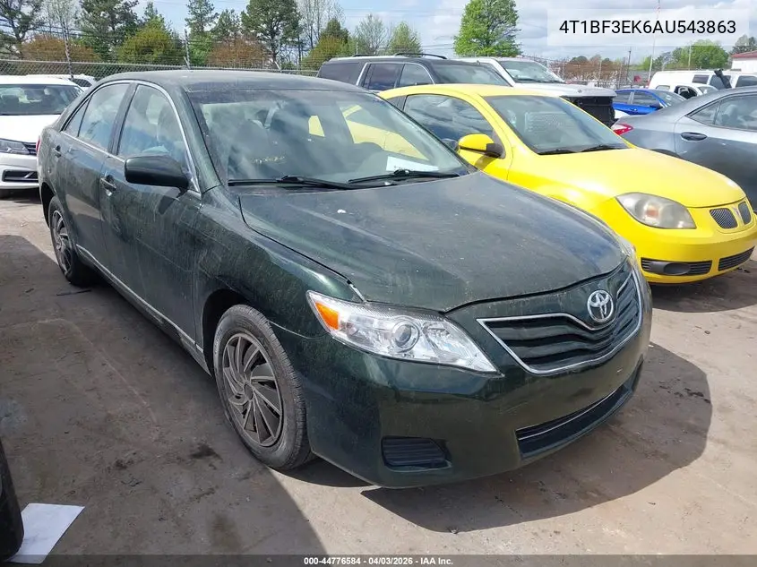 4T1BF3EK6AU543863 2010 Toyota Camry Le