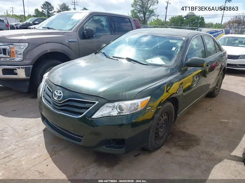 4T1BF3EK6AU543863 2010 Toyota Camry Le