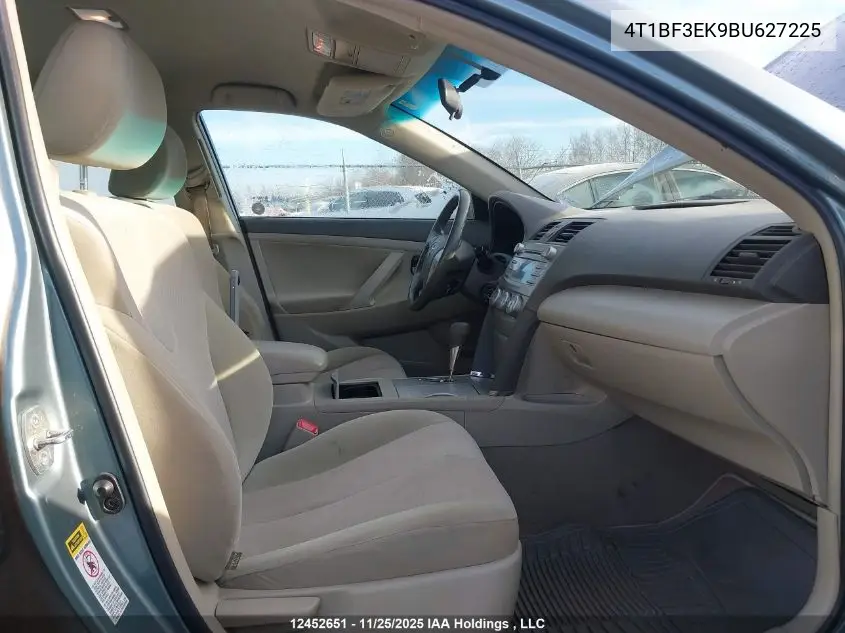 4T1BF3EK9BU627225 2011 Toyota Camry Le