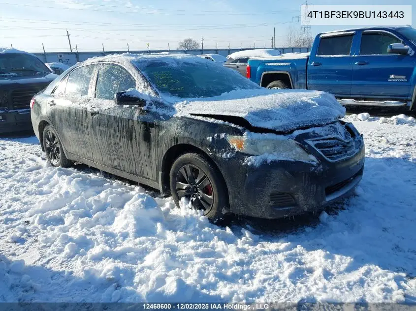 4T1BF3EK9BU143443 2011 Toyota Camry Le