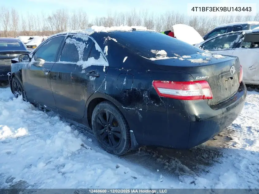4T1BF3EK9BU143443 2011 Toyota Camry Le