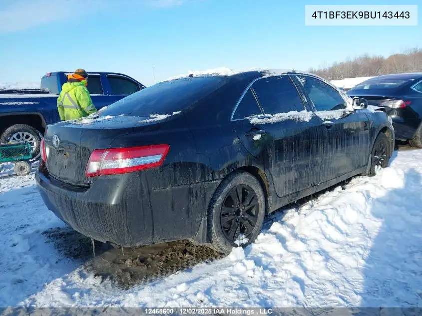 4T1BF3EK9BU143443 2011 Toyota Camry Le