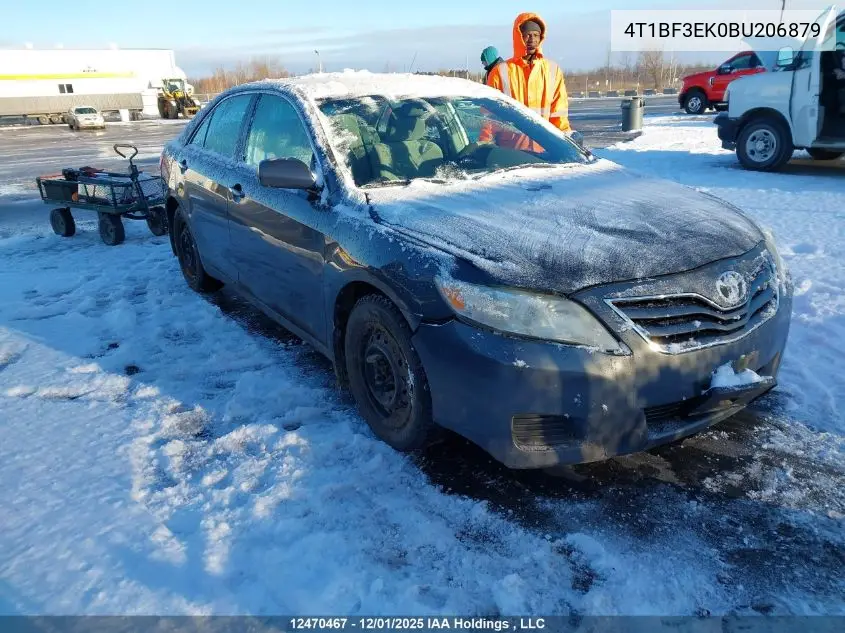4T1BF3EK0BU206879 2011 Toyota Camry Se/Le/Xle