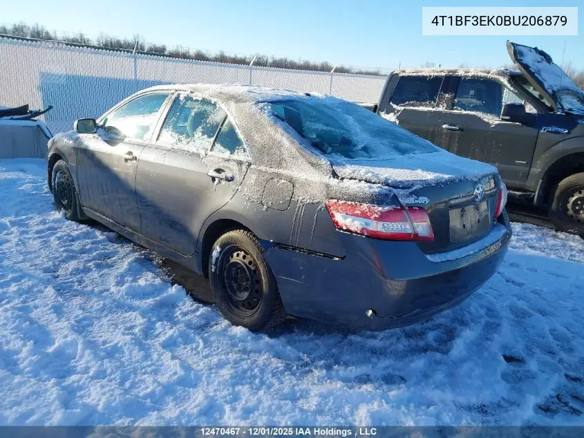 4T1BF3EK0BU206879 2011 Toyota Camry Se/Le/Xle