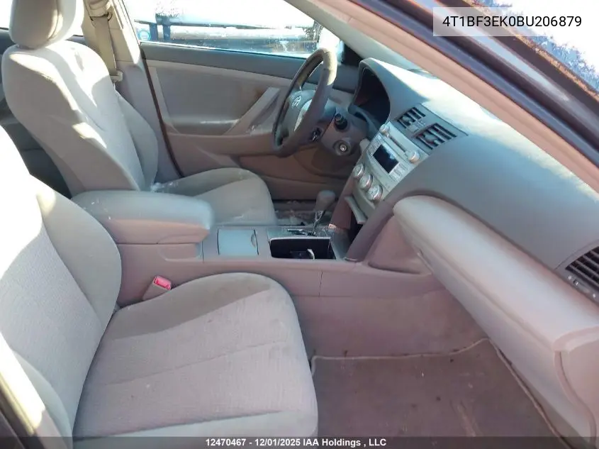 4T1BF3EK0BU206879 2011 Toyota Camry Se/Le/Xle