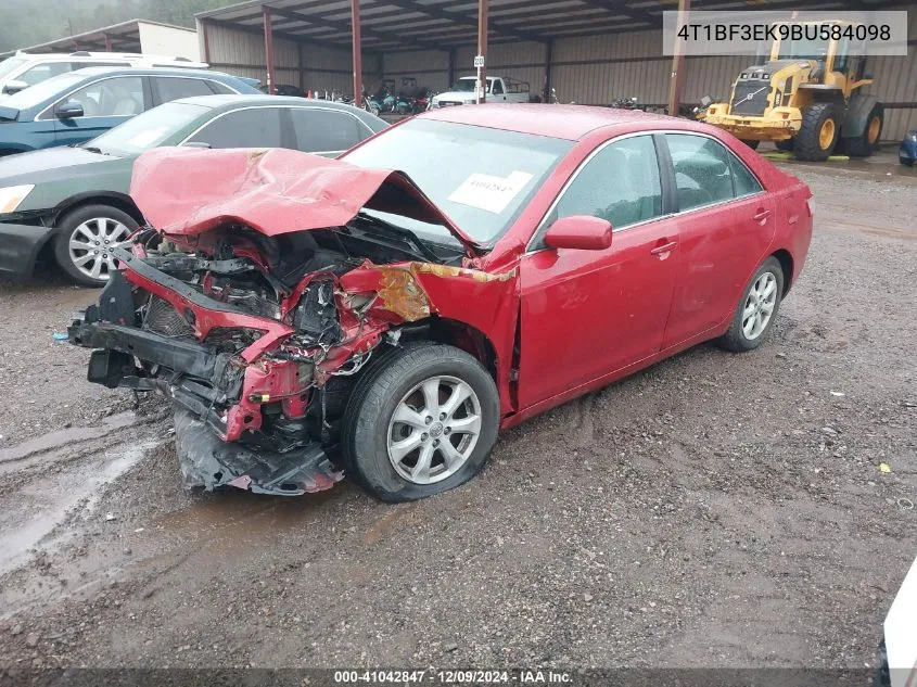 4T1BF3EK9BU584098 2011 Toyota Camry Le