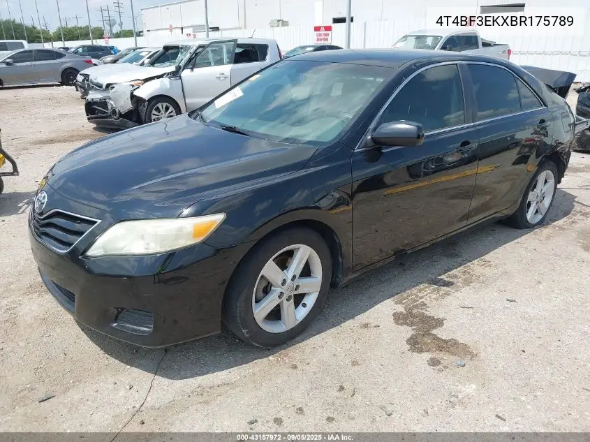 4T4BF3EKXBR175789 2011 Toyota Camry