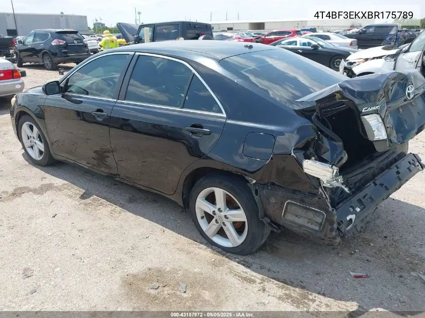 4T4BF3EKXBR175789 2011 Toyota Camry