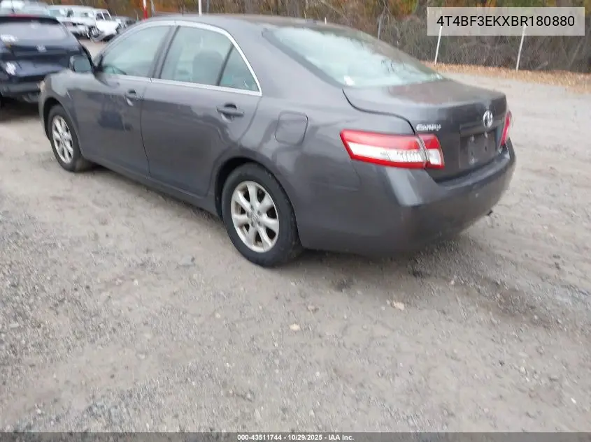 4T4BF3EKXBR180880 2011 Toyota Camry Le