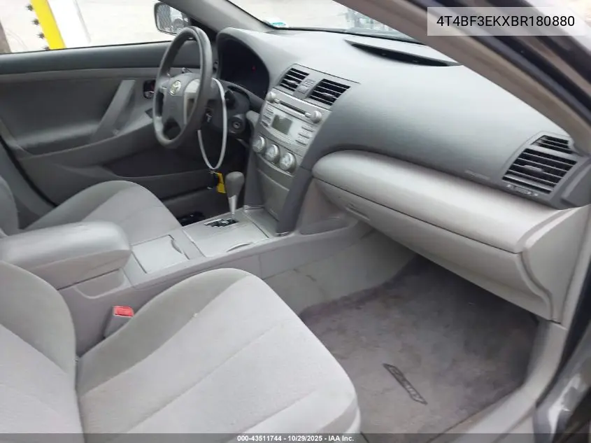 4T4BF3EKXBR180880 2011 Toyota Camry Le