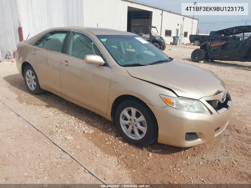 4T1BF3EK9BU123175 2011 Toyota Camry Le