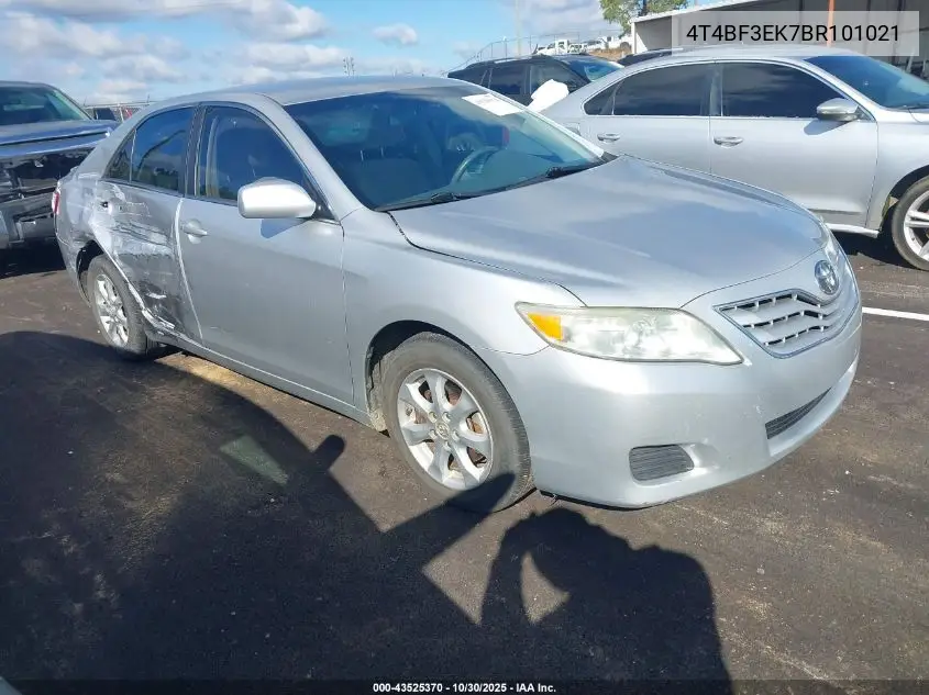 4T4BF3EK7BR101021 2011 Toyota Camry Le