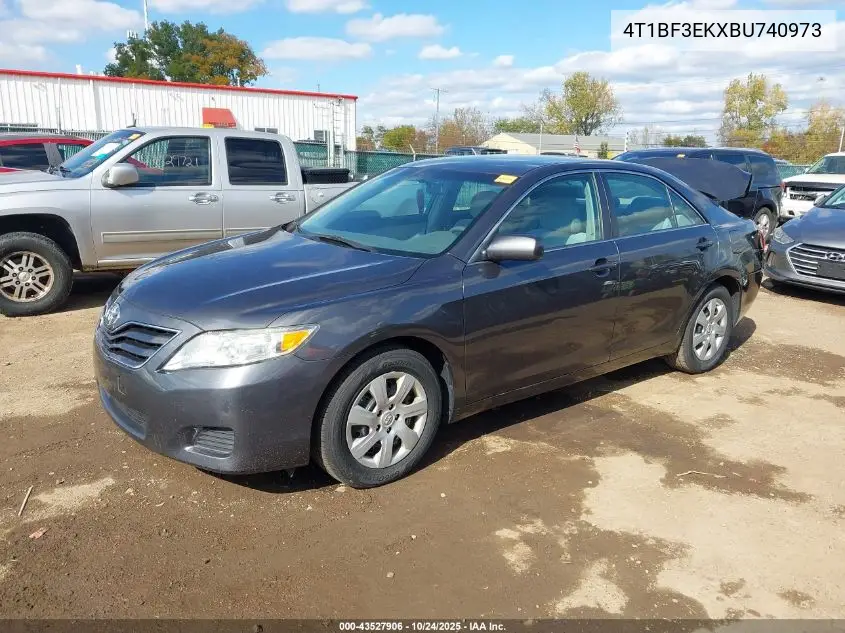 4T1BF3EKXBU740973 2011 Toyota Camry Le