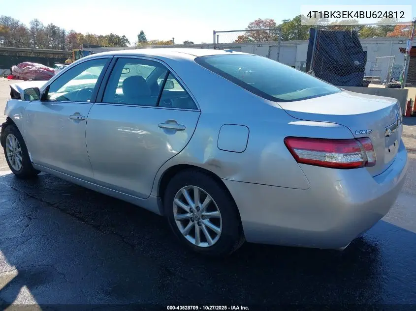 4T1BK3EK4BU624812 2011 Toyota Camry Xle V6