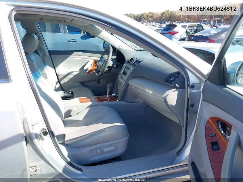 4T1BK3EK4BU624812 2011 Toyota Camry Xle V6