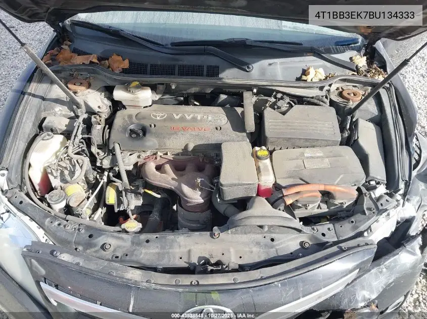4T1BB3EK7BU134333 2011 Toyota Camry Hybrid
