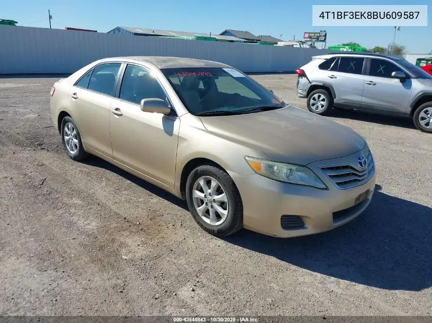 4T1BF3EK8BU609587 2011 Toyota Camry Le