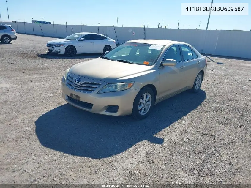 4T1BF3EK8BU609587 2011 Toyota Camry Le
