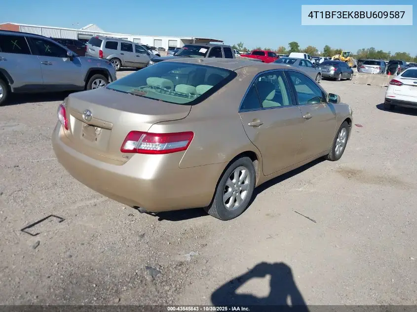 4T1BF3EK8BU609587 2011 Toyota Camry Le