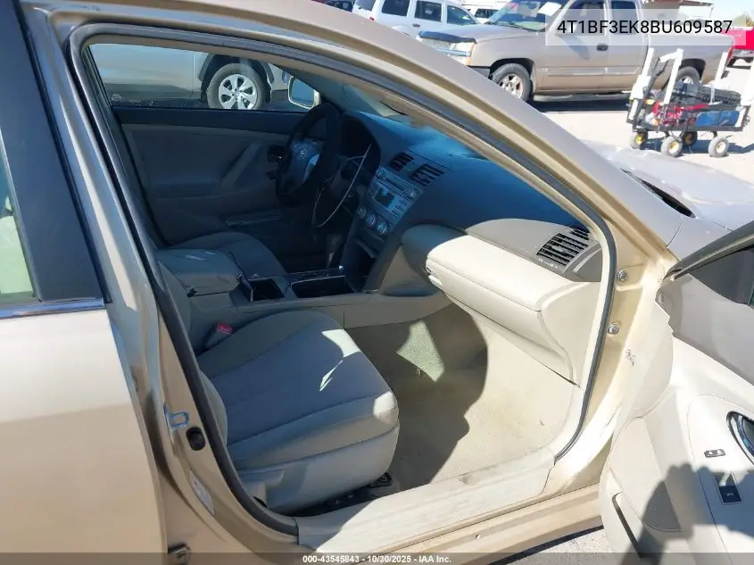 4T1BF3EK8BU609587 2011 Toyota Camry Le