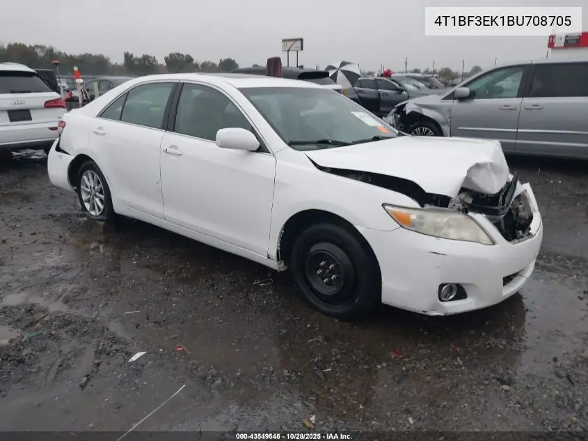 4T1BF3EK1BU708705 2011 Toyota Camry Xle