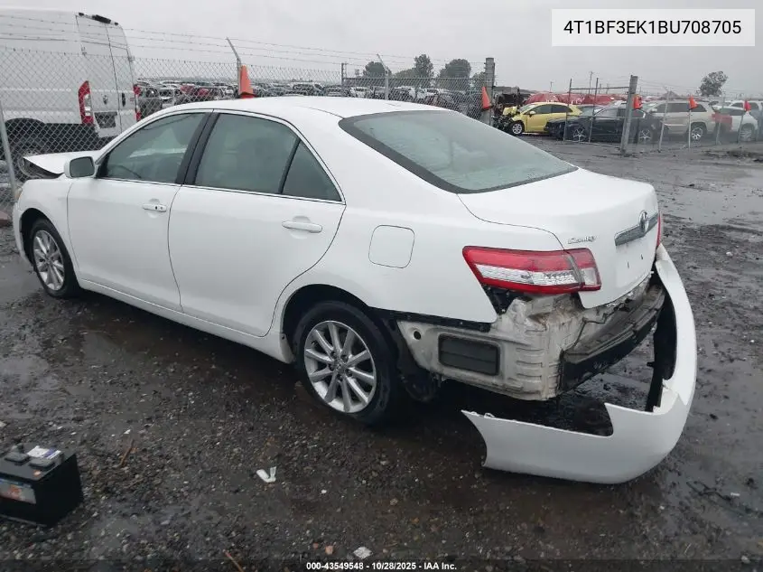 4T1BF3EK1BU708705 2011 Toyota Camry Xle