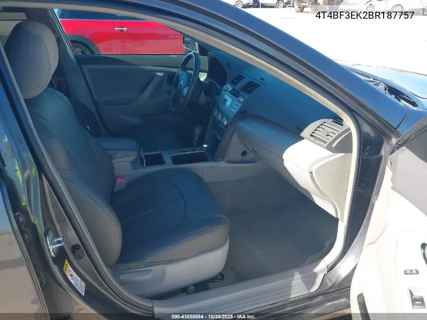 4T4BF3EK2BR187757 2011 Toyota Camry Le