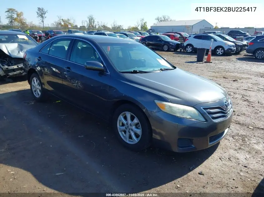 4T1BF3EK2BU225417 2011 Toyota Camry Le