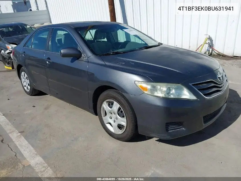4T1BF3EK0BU631941 2011 Toyota Camry Le