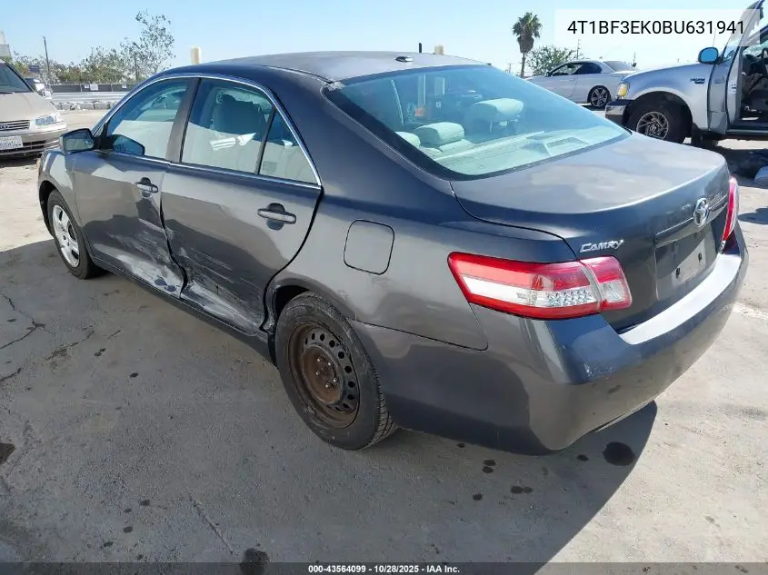 4T1BF3EK0BU631941 2011 Toyota Camry Le