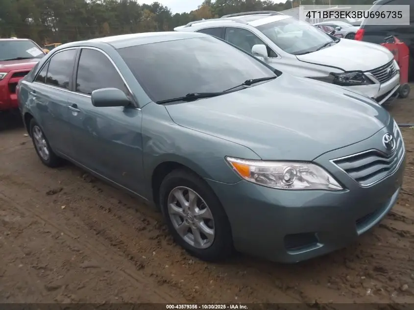 4T1BF3EK3BU696735 2011 Toyota Camry Le