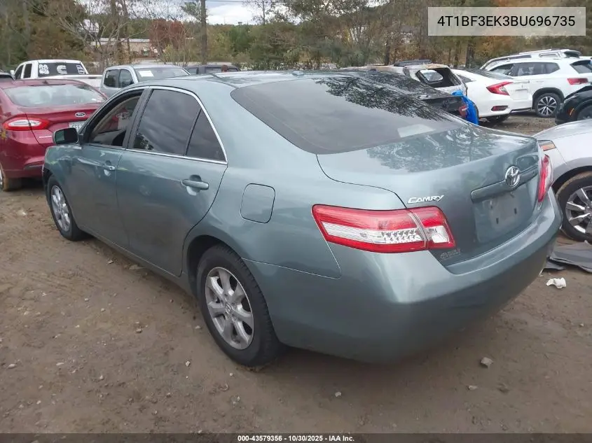 4T1BF3EK3BU696735 2011 Toyota Camry Le