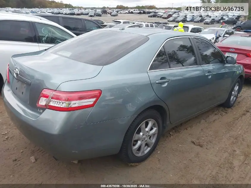 4T1BF3EK3BU696735 2011 Toyota Camry Le