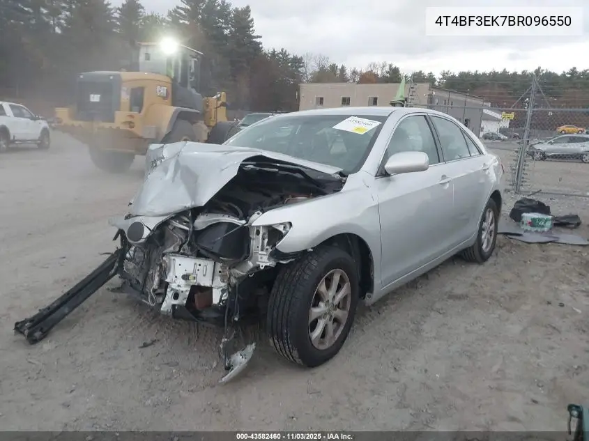 4T4BF3EK7BR096550 2011 Toyota Camry Le