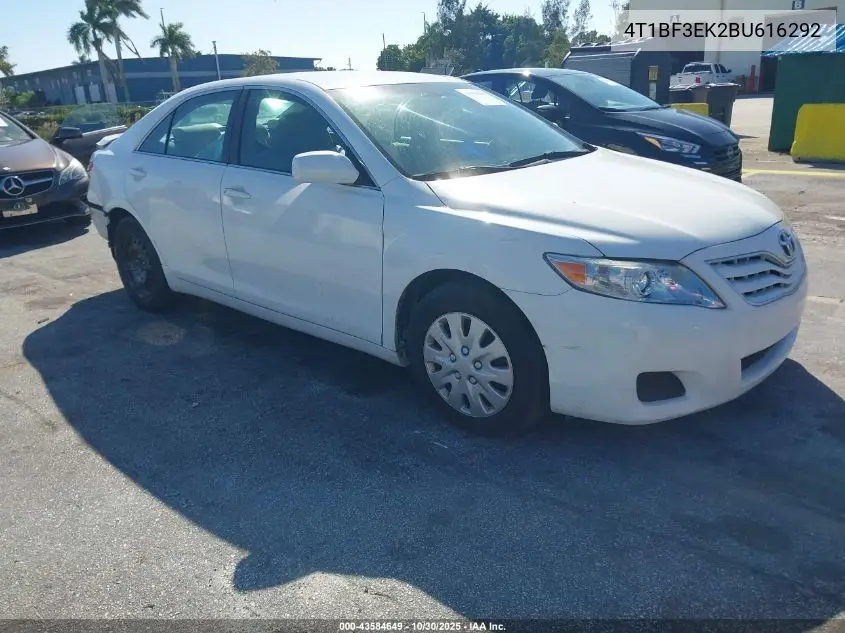 4T1BF3EK2BU616292 2011 Toyota Camry