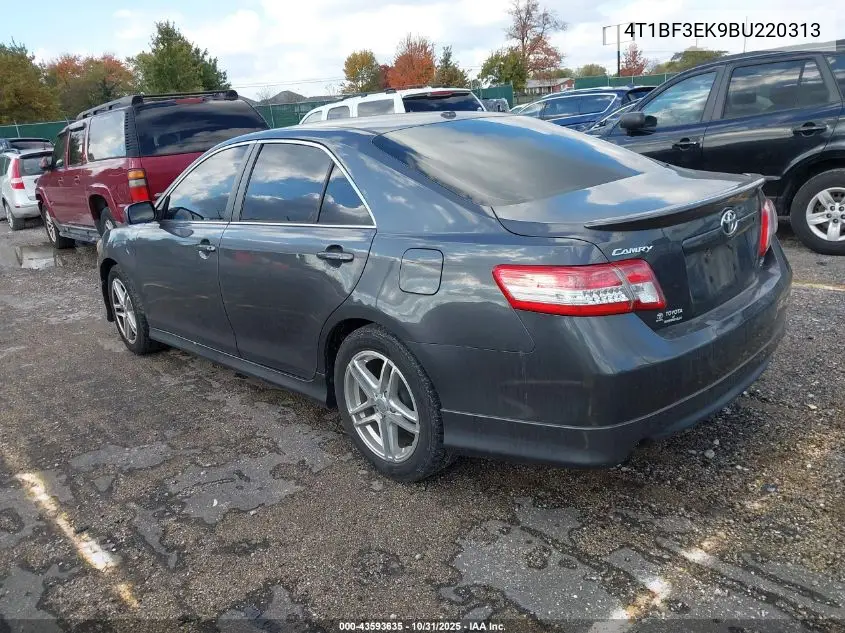 4T1BF3EK9BU220313 2011 Toyota Camry Se
