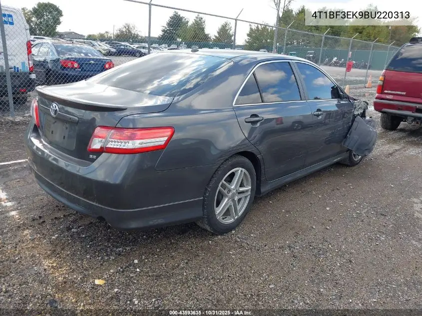 4T1BF3EK9BU220313 2011 Toyota Camry Se