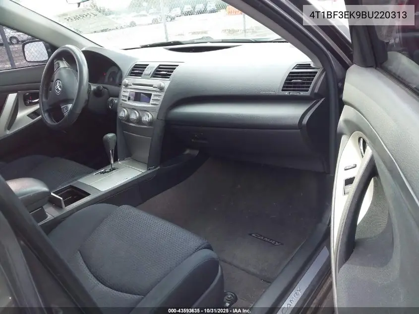 4T1BF3EK9BU220313 2011 Toyota Camry Se