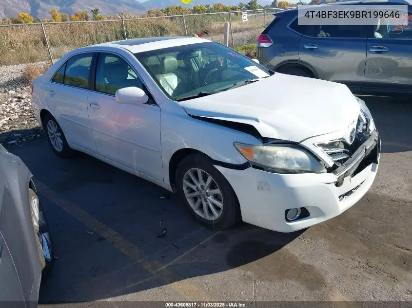 4T4BF3EK9BR199646 2011 Toyota Camry Xle