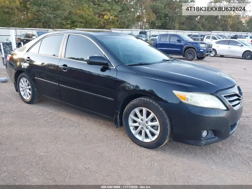 4T1BK3EKXBU632624 2011 Toyota Camry Xle V6