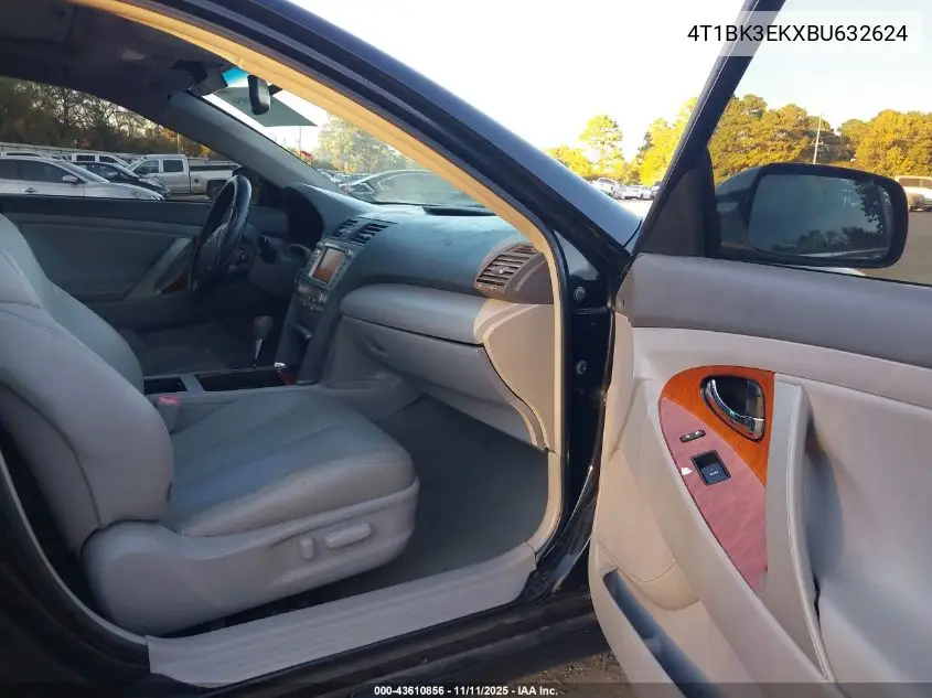 4T1BK3EKXBU632624 2011 Toyota Camry Xle V6