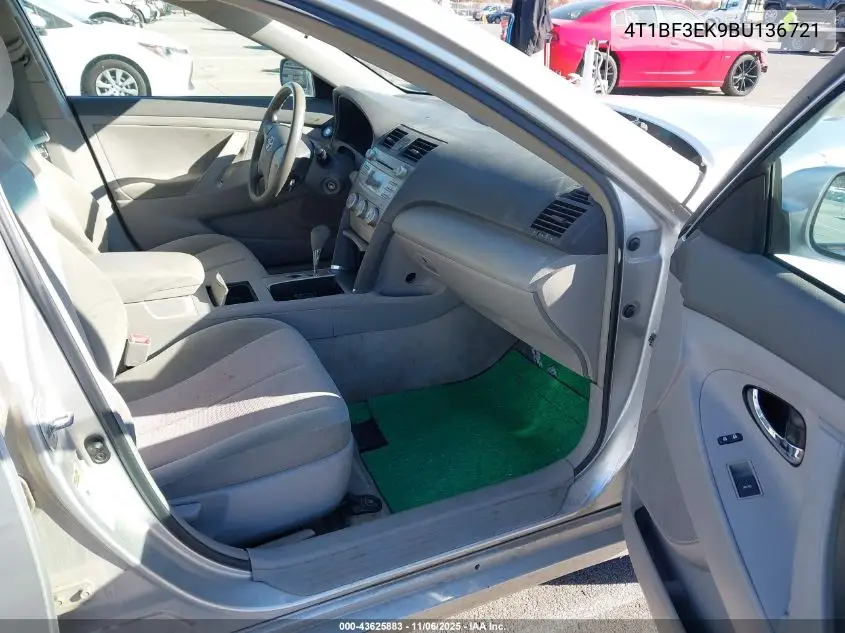 4T1BF3EK9BU136721 2011 Toyota Camry Le