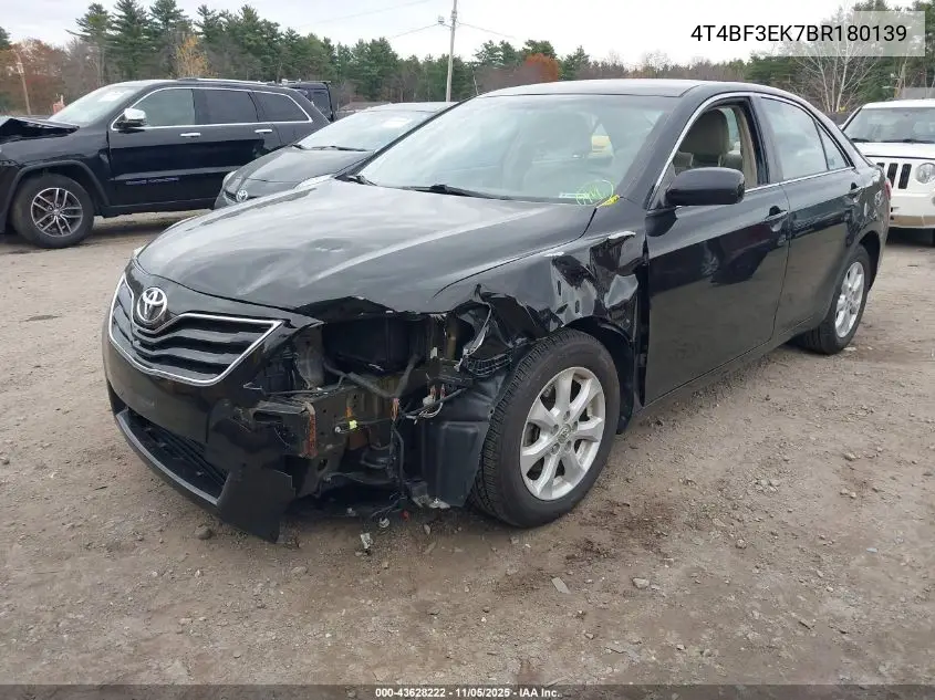4T4BF3EK7BR180139 2011 Toyota Camry Le