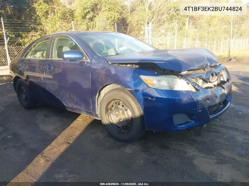 4T1BF3EK2BU744824 2011 Toyota Camry Le